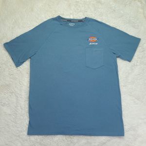 Dickies Performance Temp-IQ Tshirt With Dickies Arena Embroidered Teal Size M